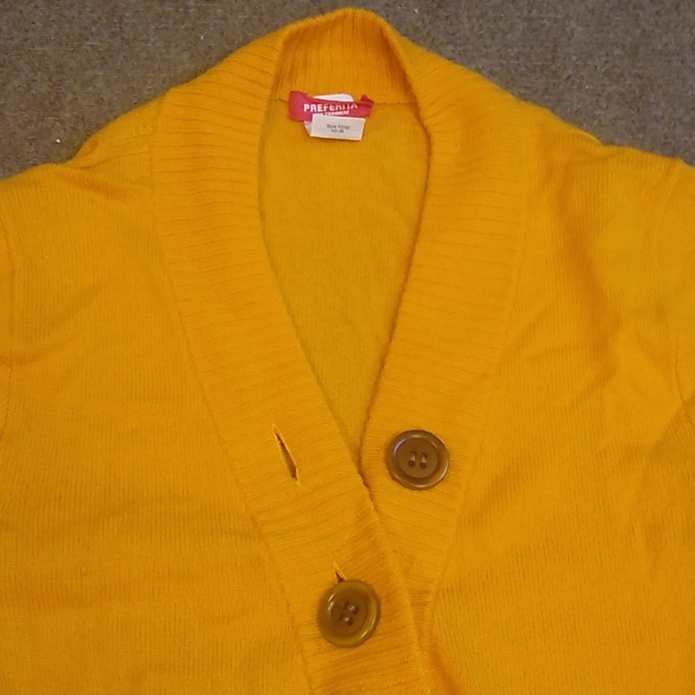 J. Crew Cashmere Heirloom Henley Shawl Sweater